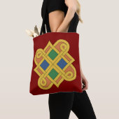 Durrow Knotwork 2016 Tote Bag (Dichtbij)