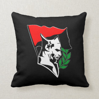 Durruti - Anarchy Flag / Anarchy Star black-red Kussen