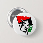 Durruti - Anarchy Flag Ronde Button 5,7 Cm (Voorkant /achterkant)