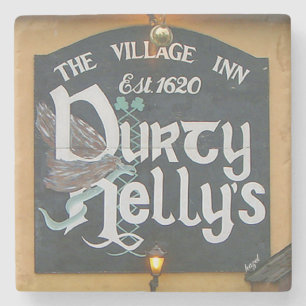 Durty Nelly's, Bunratty, Co. Clare, Ierland, Onder Stenen Onderzetter