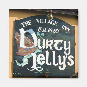 Durty Nelly's Pub Sign Magnet Magneet