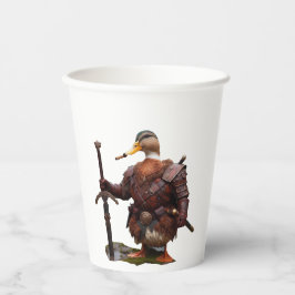 Durulz met zwaard papieren bekers