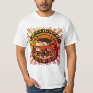 Dus Anderen Kunnen Leven Brandweerman T-shirt