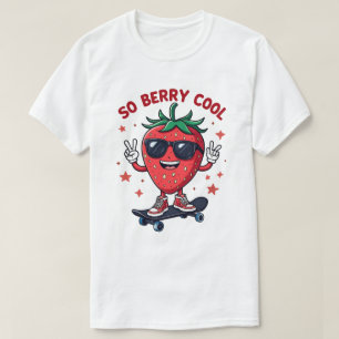 Dus Berry Cool Fruit Lover Strawberry Season T-shirt