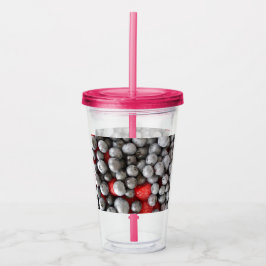 Dus Berry Lovely - Acryl Sipper Tumbler Acryl Drinkbeker