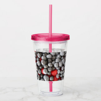 Dus Berry Lovely - Acryl Sipper Tumbler Drinkbeker