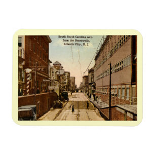 Dus.. Carolina Ave., Atlantic City 1917  Magneet