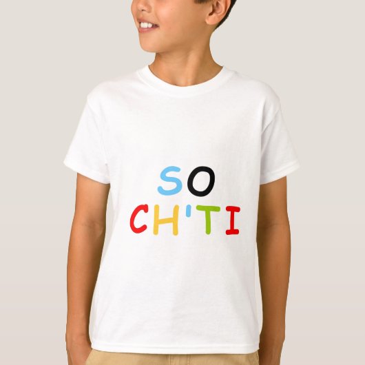 Dus Ch'ti T-shirt (Voorkant)