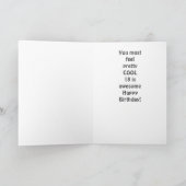 DUS "COOL" JE DRAAIT *18* KAART (Binnen)