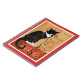 Dus Cool Le Chat Noir et Blanc Notitieboek (Linkerzijde)