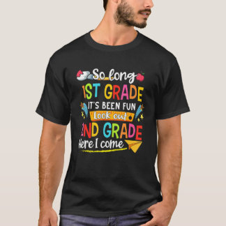 Dus de lange 1e graad Kinder 2e graad hier kom ik T-shirt