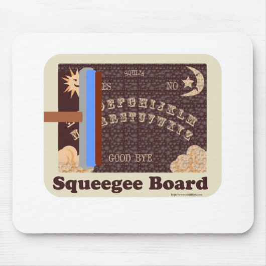 Dus Freaky Squeegee Board Muismat (Voorkant)