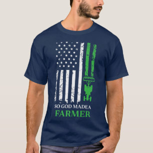 Dus God maakte een boer, boerenboer T-shirt