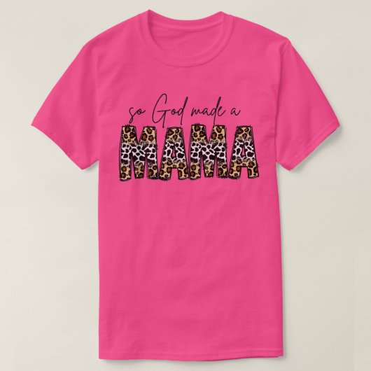 Dus God maakte een mama Boho Mama Leopard Tanktop (Design voorkant)