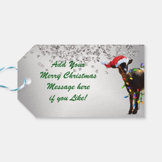 DUS Goede kerstgeitte Labels Cadeaulabel (Achterkant Horizontaal)