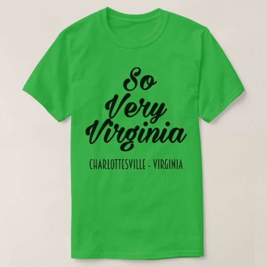 Dus heel Virginia T-shirt (Design voorkant)