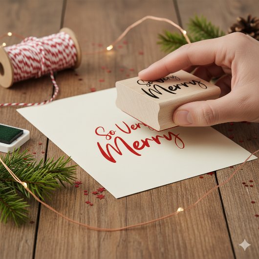 Dus heel vrolijk feestelijk vakantievaartuig rubberstempel