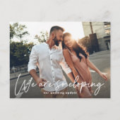 Dus het Briefkaart van de Foto Aankondiging (Voorkant)