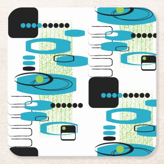 Dus Hip A Go Napkins Vierkante Kartonnen Onderzetter (Voorkant)