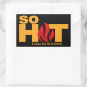 DUS HOE stickers KUNNEN WORDEN GEBRUIKT (Tas)