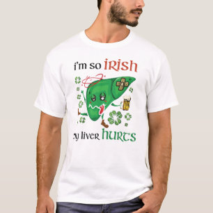 Dus Iers mijn lever doet pijn T-shirt