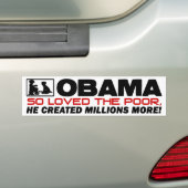 Dus ik hield van de armen! bumpersticker (Op auto)
