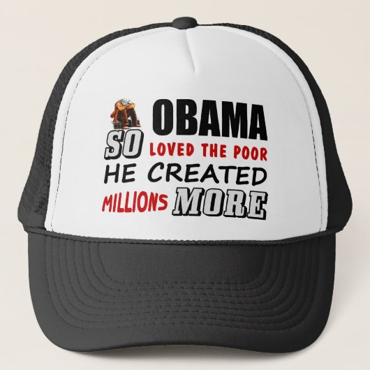 Dus ik hield van de armen! trucker pet (Voorkant)