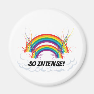 DUS INTENT DUBBELE RAINBOW MAGNEET
