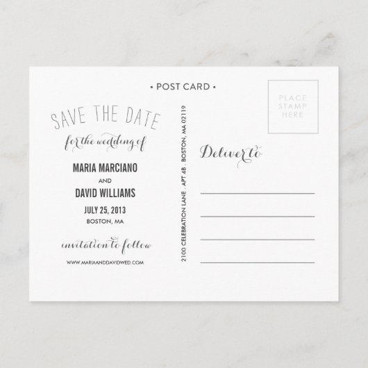 DUS KNOOT | BEWAREN VAN DE DATUM VAN AANKONDIGING (Achterkant)