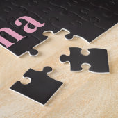 Dus liefhebbende EDITABLE KLEUR, gepersonaliseerde Legpuzzel (Zijkant)