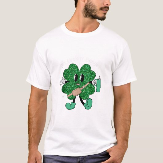 Dus Luckin Boujee Shamrock T-shirt (Voorkant)