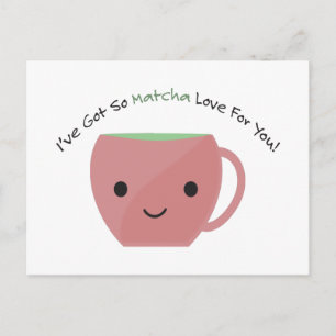 Dus Matcha Love voor jou Briefkaart
