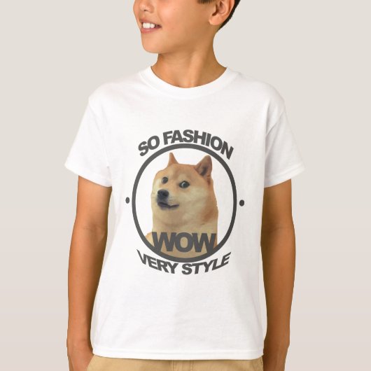 Dus Mode, dus Doge T-shirt (Voorkant)