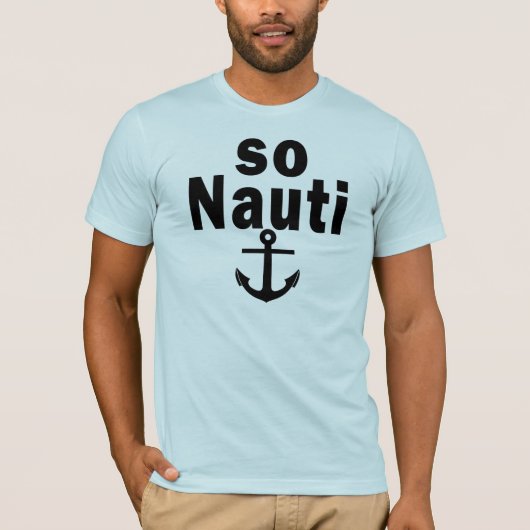 Dus Nauti - Funny Boating T-shirt (Voorkant)