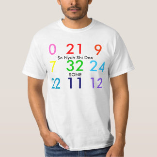 Dus Nyuh Shi Dae SONE T-shirt