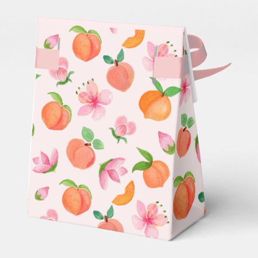 Dus perzik papier gunst doos, tent 3x1.5x3.25 bedankdoosjes (Achterkant)