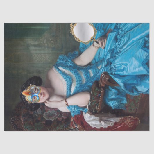 Dus Posh Masquerade Tissuepapier (Voorkant)