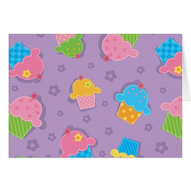 Dus Sweet Cupcakes Allover (Voorkant Horizontaal)