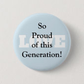 Dus trots van deze Generation Love Button (Voorkant)