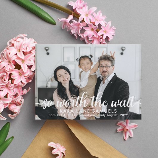 Dus waard de aankondiging van de Goedkeuring van d