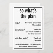 Dus wat is het plan aangepaste details minimaal kaart (Voorkant / Achterkant)