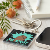 Dus wat nu sleutelhanger (Voorkant Rechts)