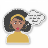 Dus wie zal er allemaal zijn sticker (Voorkant)