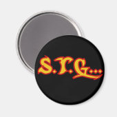 Dus ze gaan... Rock Magnet Intel Magneet (Voorkant / Achterkant)