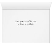 Dusage De Neige À Table Rock Lake Carte De Voeux (Intérieur Horizontal (Bas))