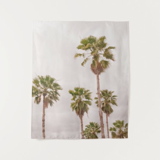 Dushi Palm Trees #1 #tropical #wall #art Wandkleed (Voorkant)
