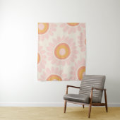 Dushi Sunflower Pattern #1 #wall #art Wandkleed (In situ)