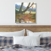 Dusk 1999 canvas afdruk (Insitu (Slaapkamer))