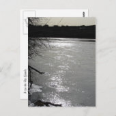 Dusk aan de Rio Grande Briefkaart (Voorkant / Achterkant)