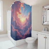 Dusk Breaks Through - Douchegordijn (In situ)